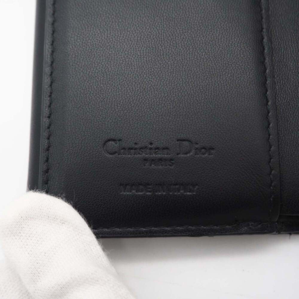 Christian Dior Dior Cannage Patent Calfskin Lady Lotus Wallet S0181OVRB Tri-f... - Picture 14 of 15